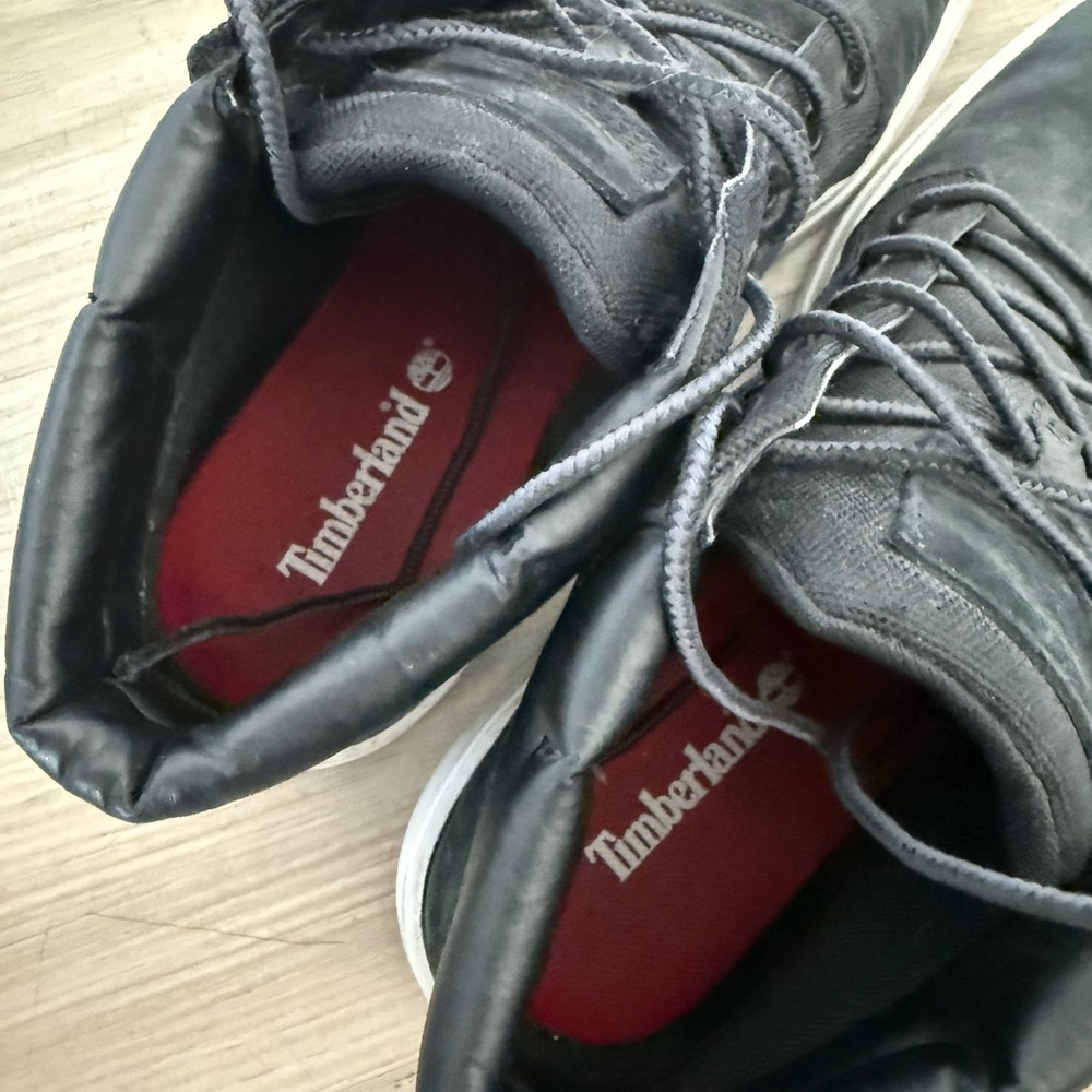 Timberland Black And White Men's Sneakers View 6